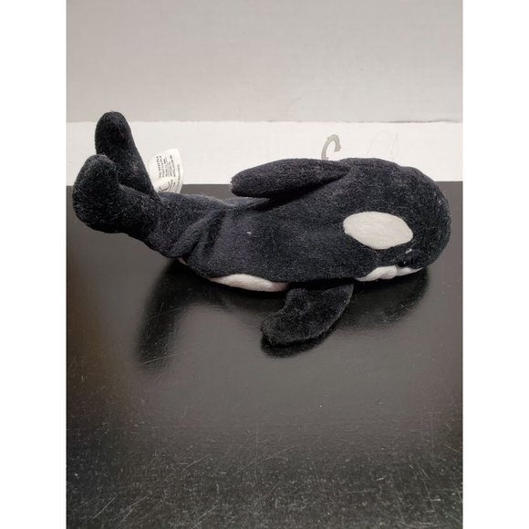 The 24K Company Beanie Boppers Wenda the Orca Plush with Tags - Picture 3 of 10